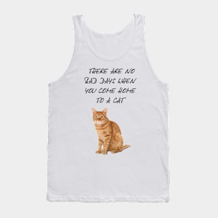 Come Home To A Cat - T-Shirt V2 Tank Top